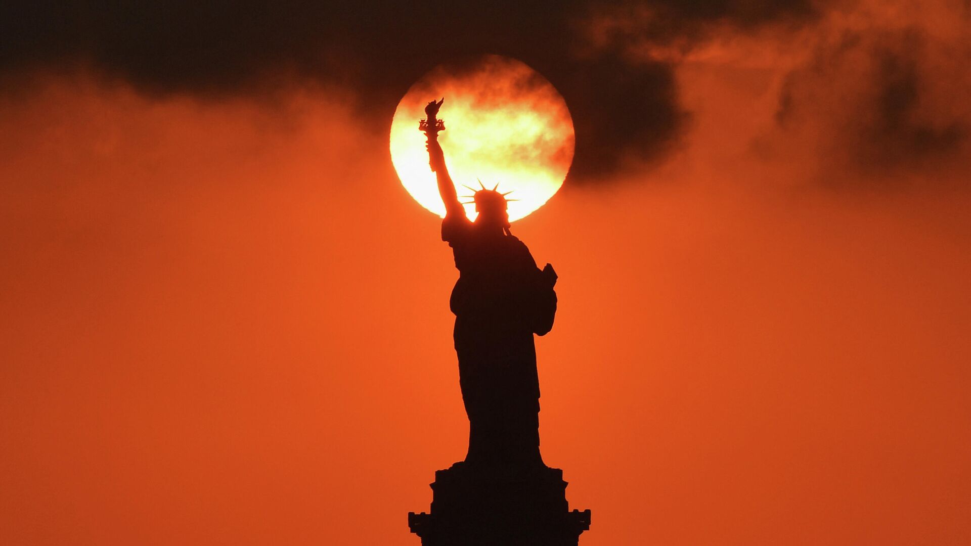 Статуя Свободы в Нью-Йорке - РИА Новости, 1920, 16.06.2022