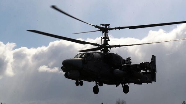 Удары боевых вертолетов Ми-28н и Ка-52 по укрепленным объектам на Украине