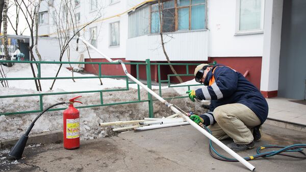 Замена системы газоснабжения в жилом доме в Москве