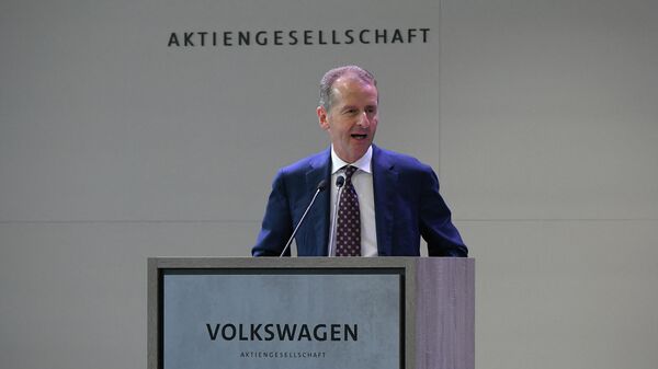 Генеральный директор автоконцерна Volkswagen Герберт Дисс