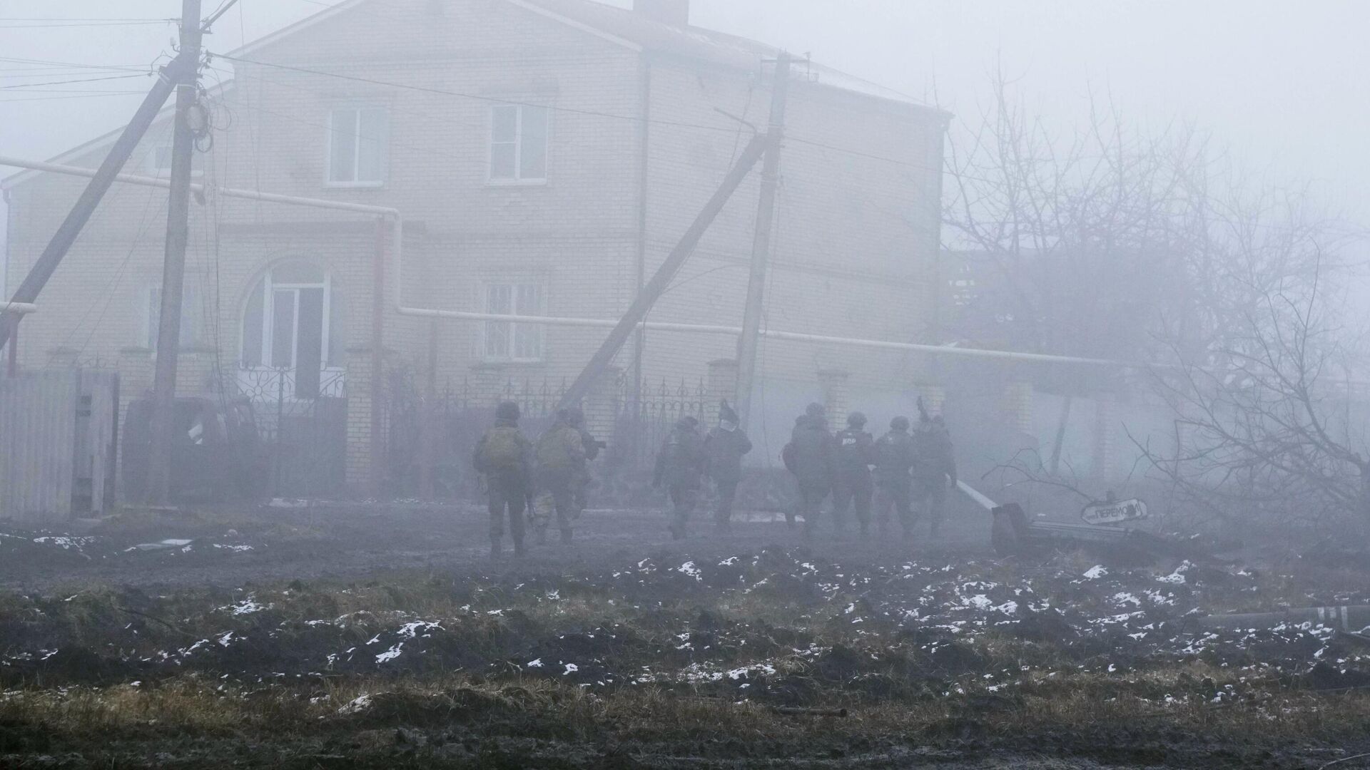 Военнослужащие народной милиции ДНР проводят зачистку Волновахи - РИА Новости, 1920, 11.03.2022