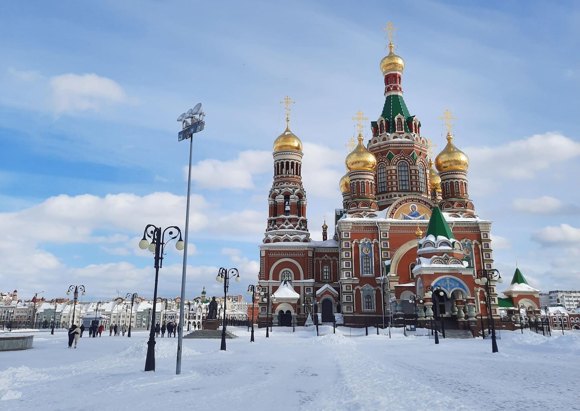 Кафедральный собор Благовещения Пресвятой Богородицы в Йошкар-Оле - РИА Новости, 1920, 14.03.2022