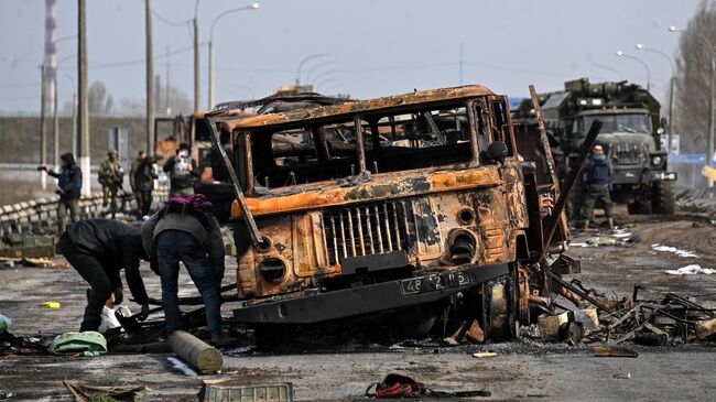 Уничтоженная военная техника ВСУ в Херсонской области