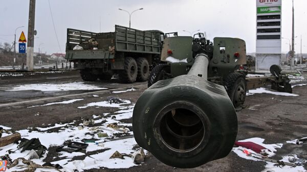 Брошенная Вооруженными силами Украины военная техника в Херсонской области