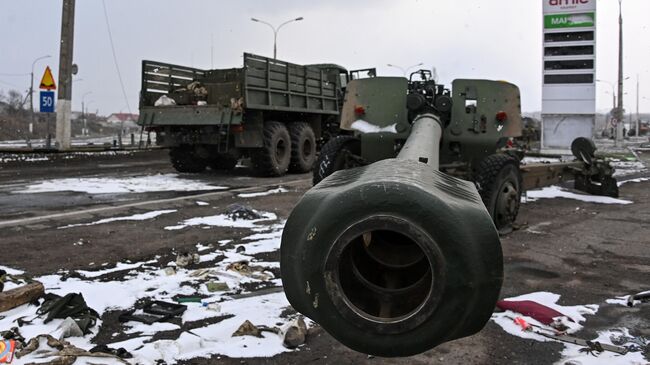 Брошенная ВСУ военная техника