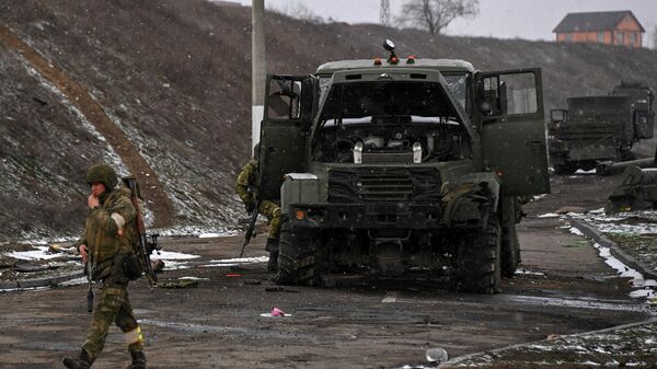 Уничтоженная военная техника Вооруженных сил Украины в Херсонской области