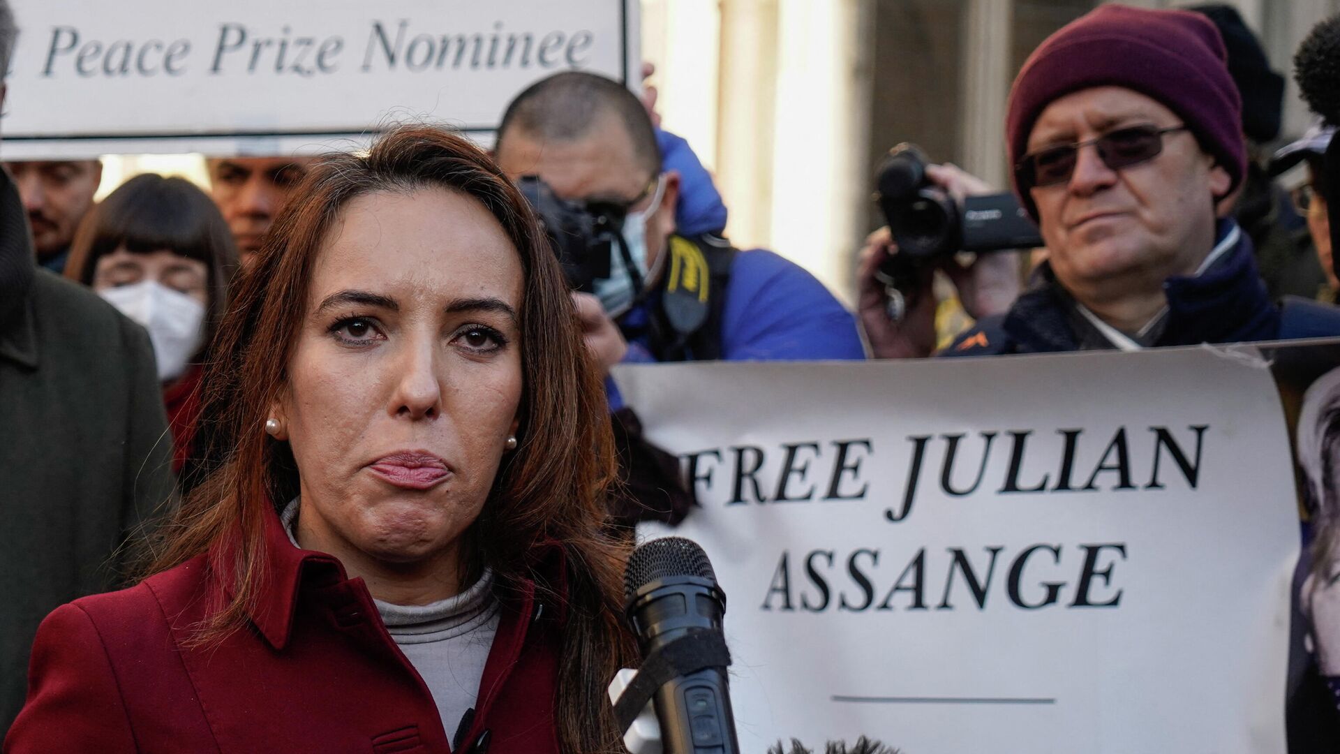 Невеста основателя WikiLeaks Джулиана Ассанжа и мать его двоих детей Стелла Моррис - РИА Новости, 1920, 13.03.2022