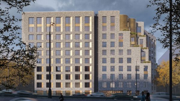 Проект апарт-отеля в Красносельском переулке Москвы