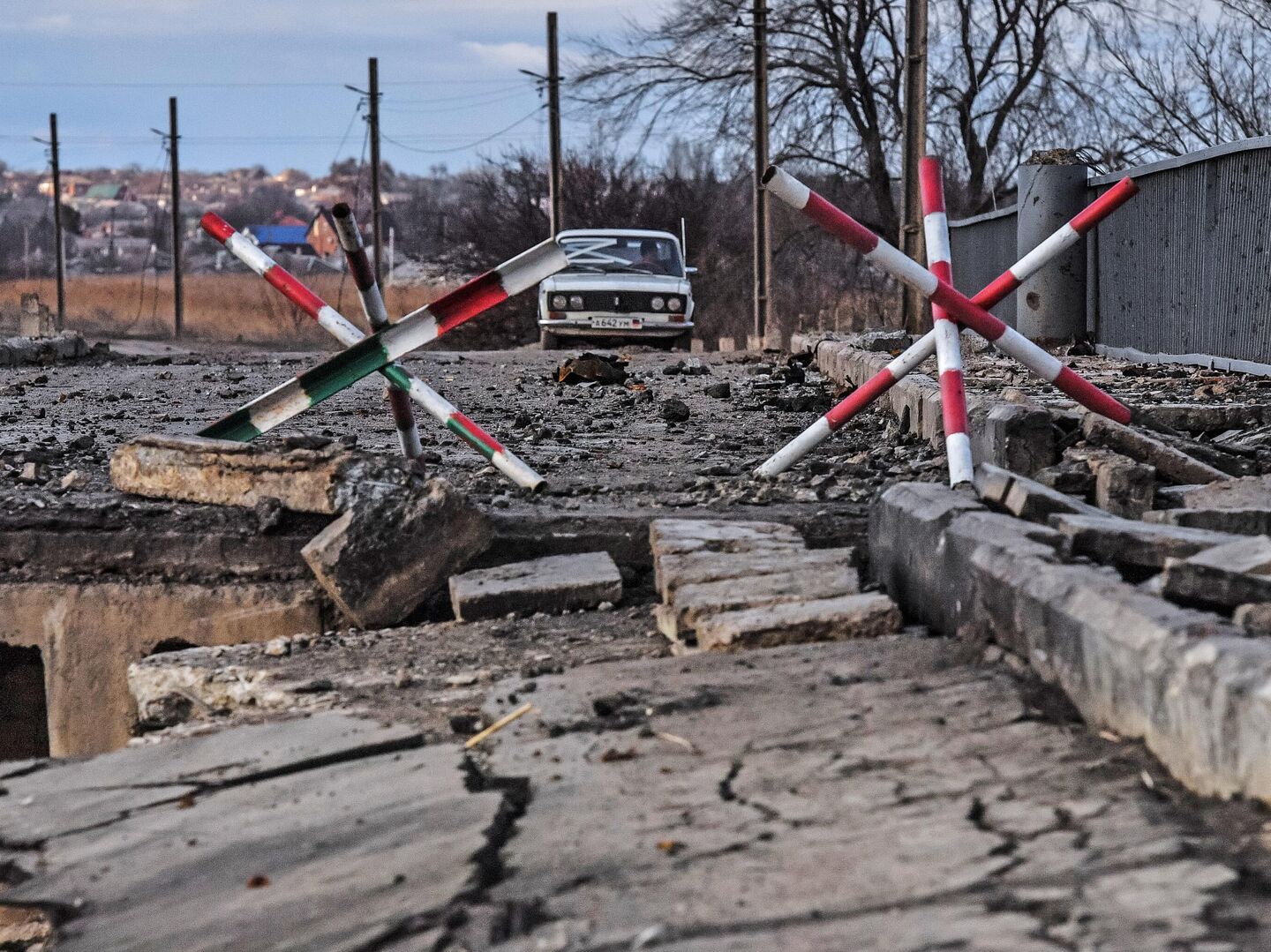 мост в мариуполе