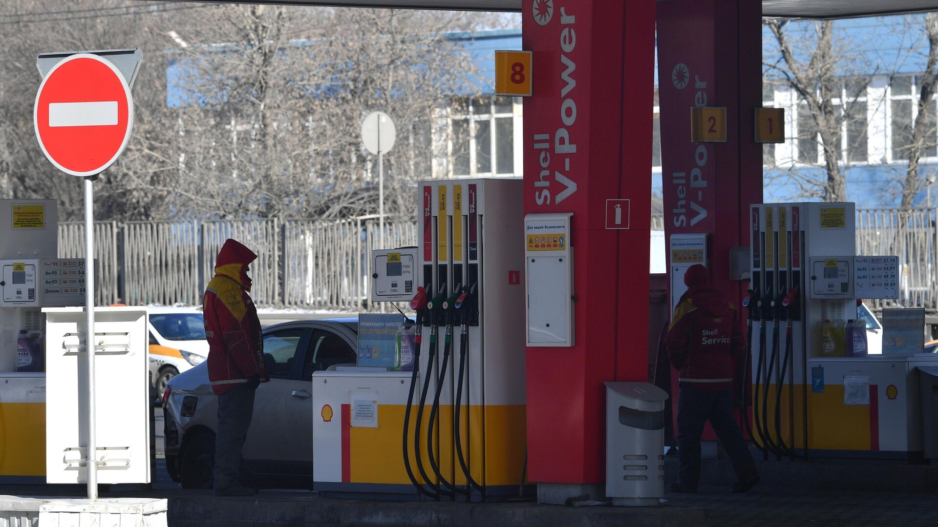 Shell объявила о закрытии заправок в России  - РИА Новости, 1920, 17.03.2022