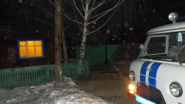 Частный дом в селе Идринское Красноярского края, где произошло отравление угарным газом четырех человек 