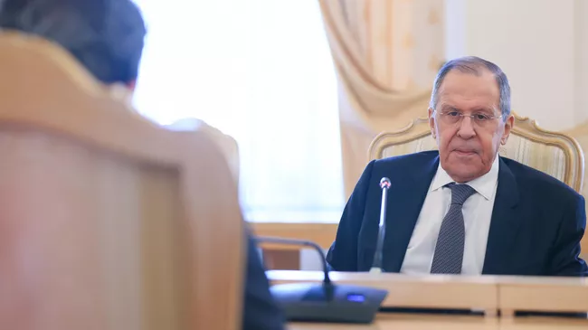 Министр иностранных дел РФ Сергей Лавров 