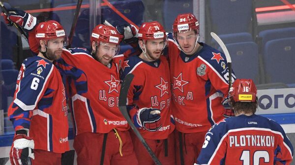 ЦСКА победил "Динамо" в первом матче серии второго раунда плей-офф КХЛ