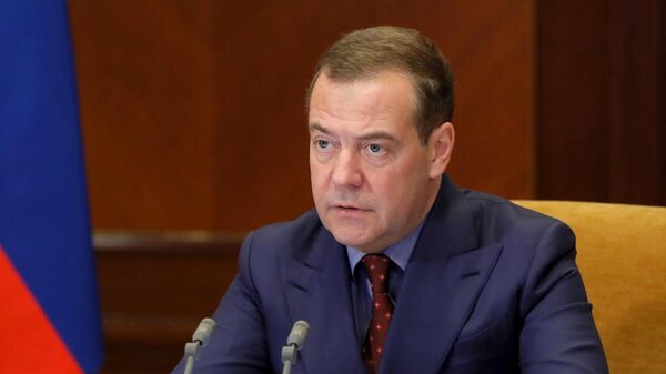 Заместитель председателя Совета безопасности Российской Федерации Дмитрий Медведев
