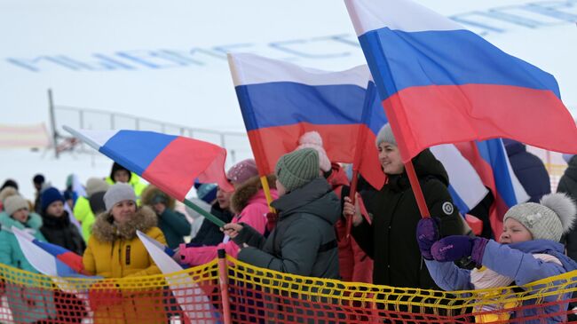 Зимние игры паралимпийцев Мы вместе. Спорт. Болельщики