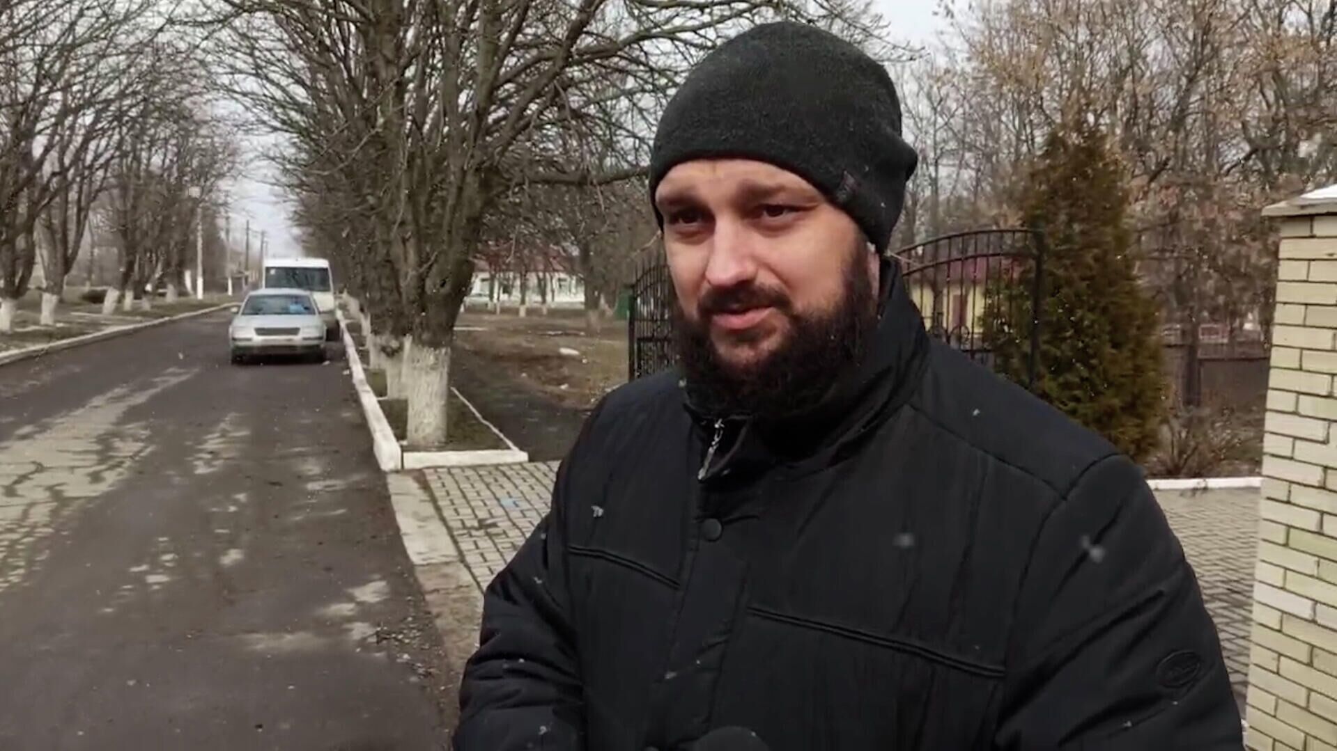 Священник из ДНР об отказе снимать с церкви вывеску Московского патриархата Священник из ДНР об отказе снимать с церкви вывеску Московского патриархата - РИА Новости, 1920, 19.03.2022