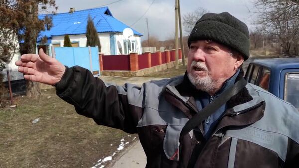 Очевидец о взрыве моста на трассе Донецк-Мариуполь