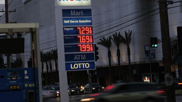 Цена на бензин в США