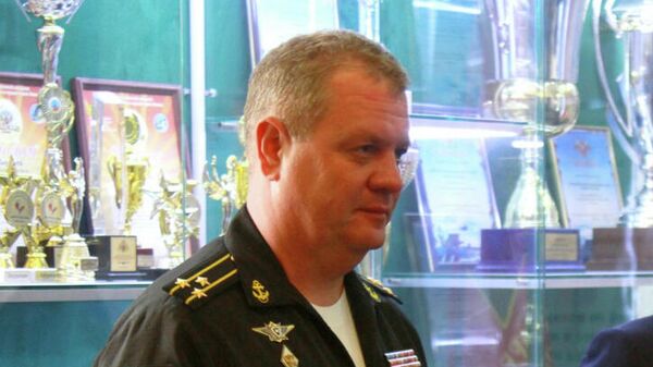 Заместитель командующего Черноморским флотом капитан первого ранга Андрей Палий