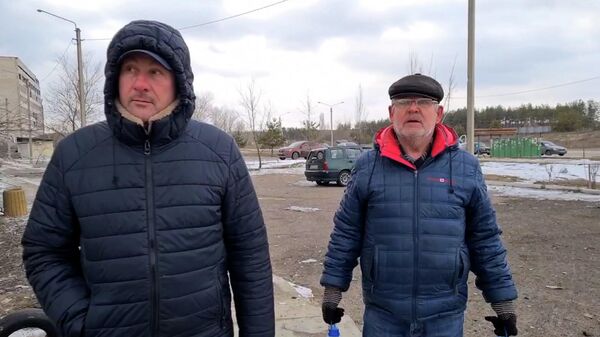 Жители города Рубежное о выборочной эвакуации