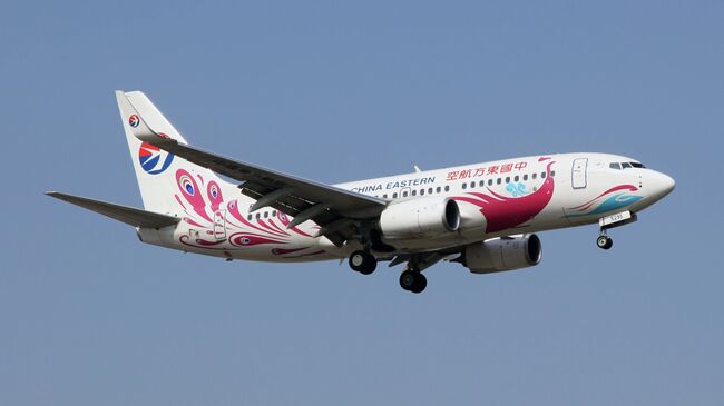 Самолет Boeing 737 авиакомпании China Eastern 