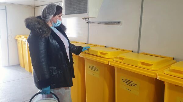 Контейнеры для сбора медицинских отходов в Липецкой области