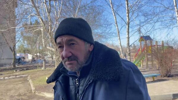 Житель освобожденного села Волноваха рассказал, как украинский танк расстреливал дома