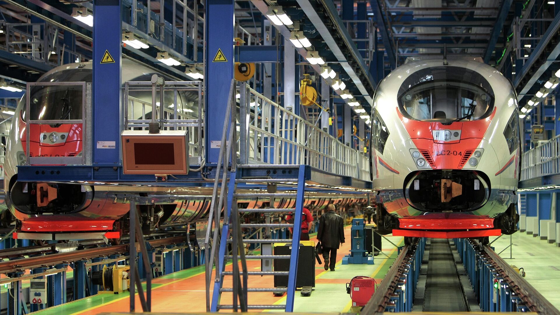 Russian Railways announced that there were no problems in providing service to Sapsan.