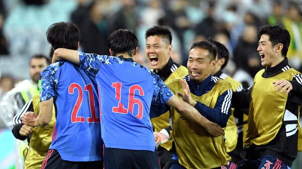 Сборная Японии квалифицировалась на ЧМ по футболу 2022 года