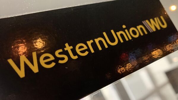Логотип системы денежных переводов Western Union