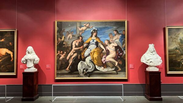 Экспозиция итальянской живописи XVII-XVIII веков в Пушкинском музее