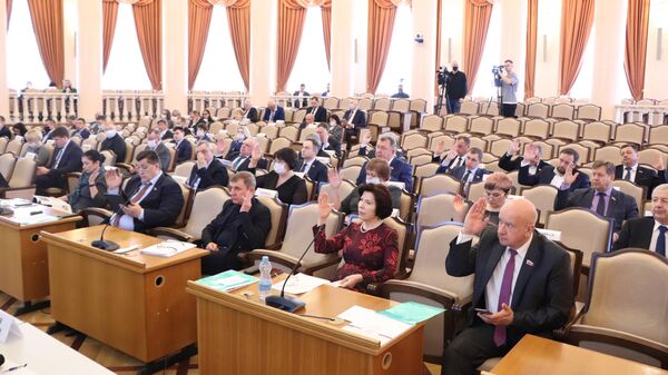 Заседание Белгородской областной Думы