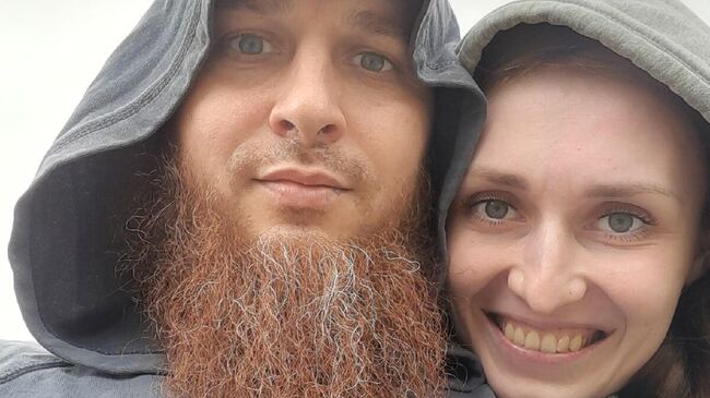 Иван Сухов с одной из жен