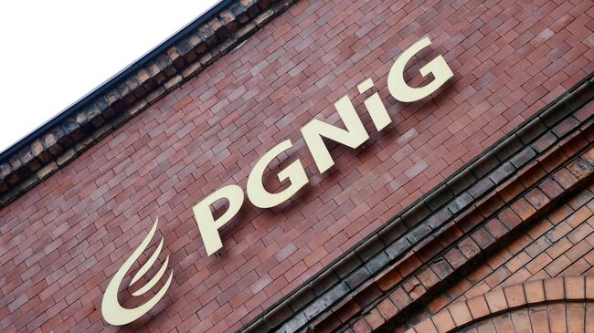 Логотип государственной нефтегазовой компании PGNiG