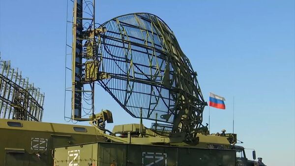 Работа зенитного ракетного комплекса Бук-М3 на Украине. Кадры Минобороны  