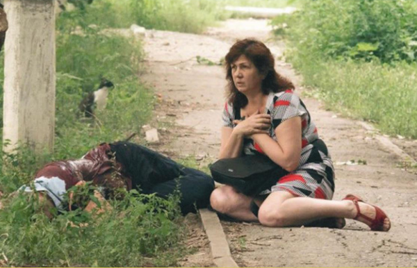 13 – 15.07.2014 года, г. Луганск. Жертвы среди мирного населения, в результате артиллерийского 
обстрела военными преступниками из Вооруженных Сил Украины