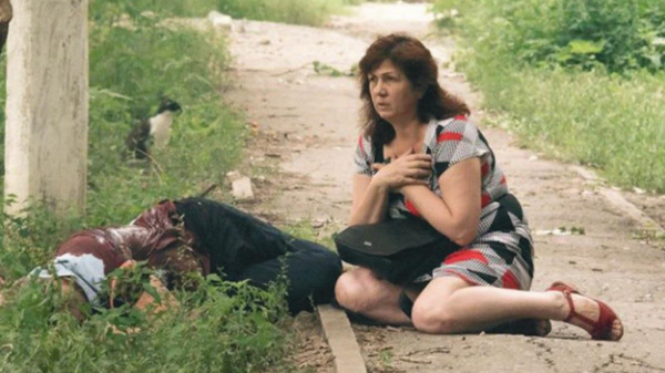 13 – 15.07.2014 года, г. Луганск. Жертвы среди мирного населения, в результате артиллерийского 
обстрела военными преступниками из Вооруженных Сил Украины