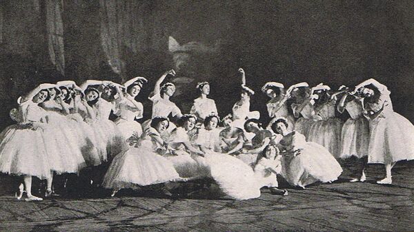 Сцена из балета Сильфиды, Лондон