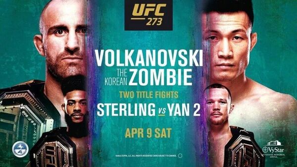 Постер UFC 273
