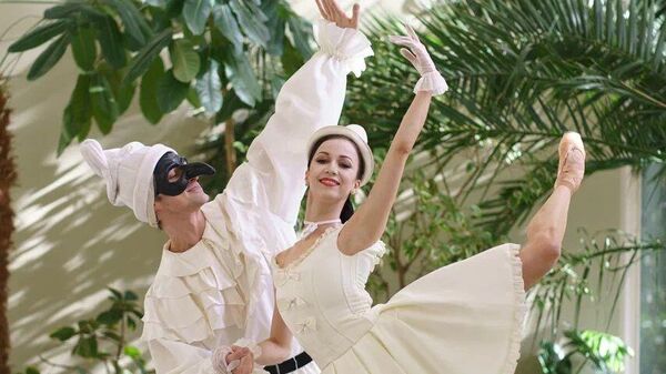 Артисты балета Рената Шакирова и Филипп Степин, концерт Дягилев. 150