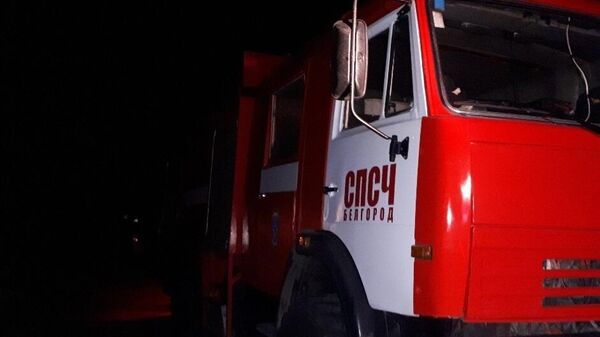 Пожарный автомобиль МЧС России по Белгородской области