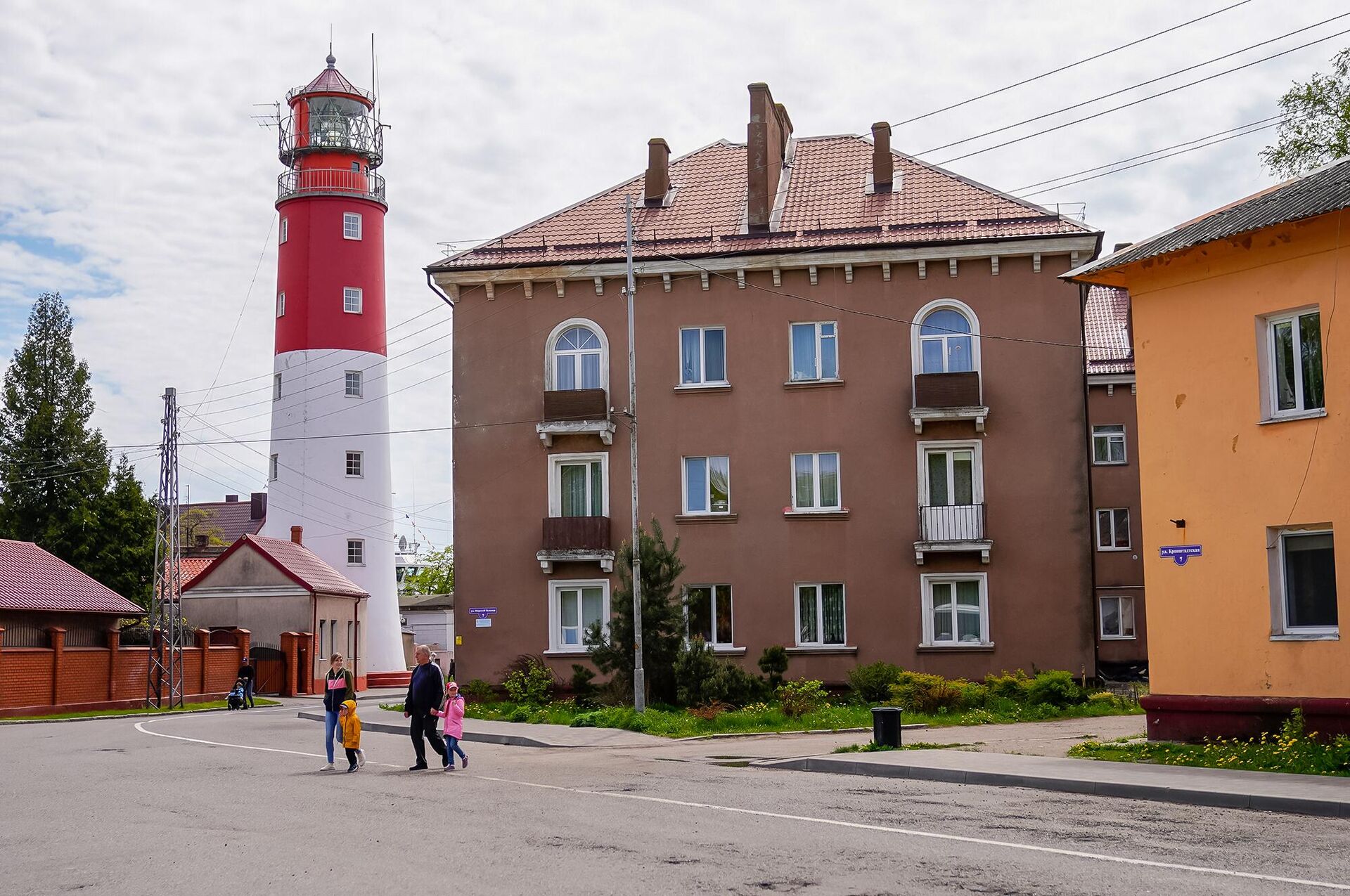 Маяк в городе Балтийске - самый западный маяк в России - РИА Новости, 1920, 01.04.2022