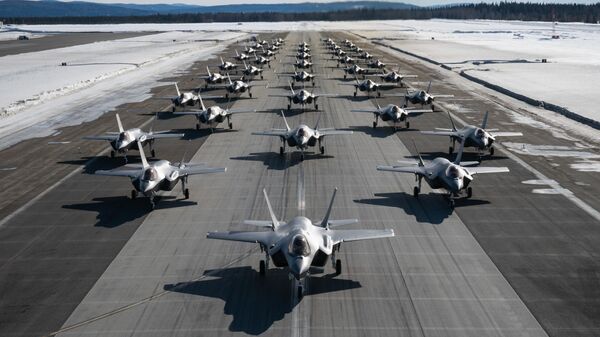 Группа истребителей F-35A Lightning II 