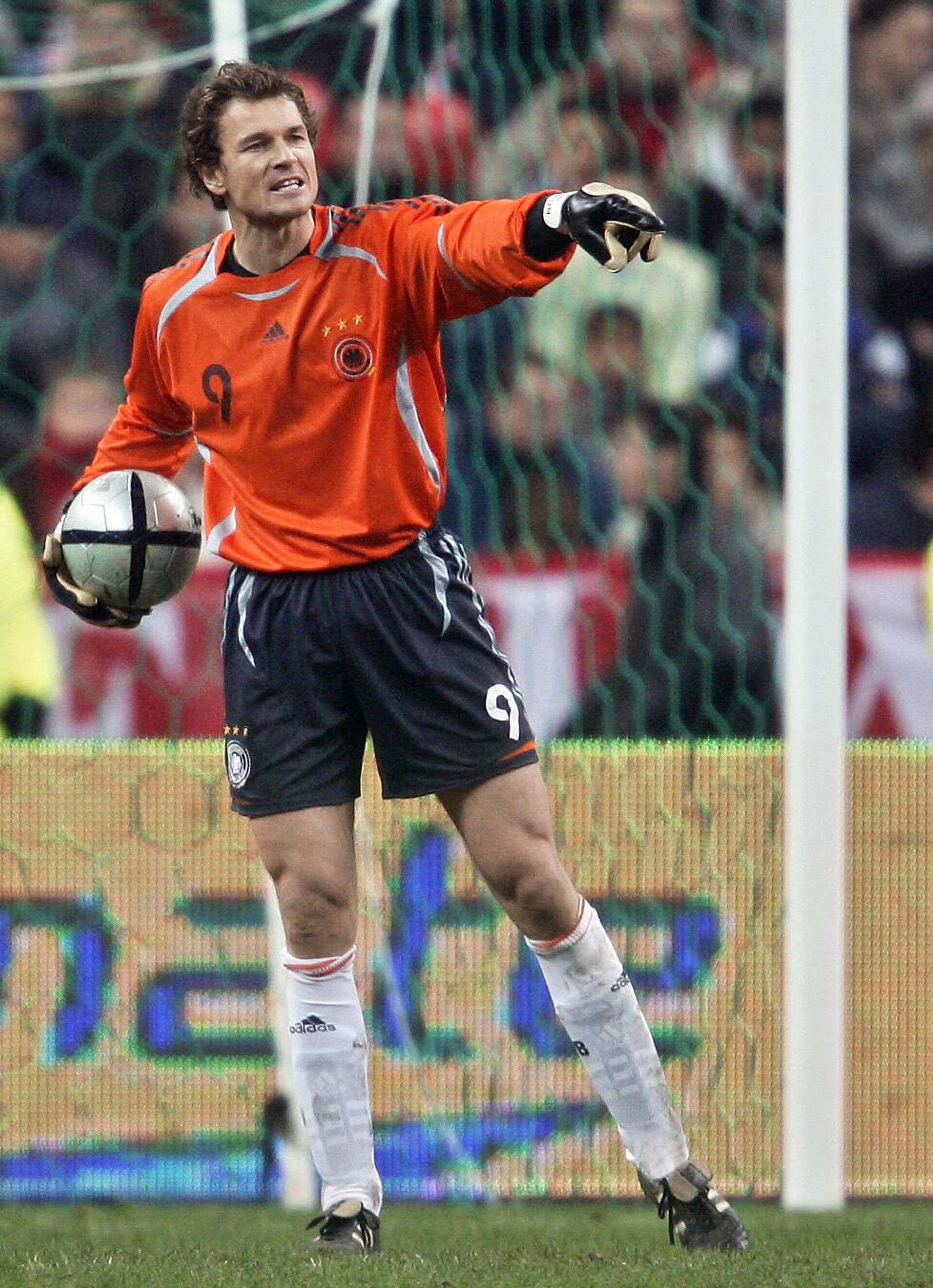 Йенс Леманн в матче за сборную Германии в 2005 году - РИА Новости, 1920, 31.03.2022