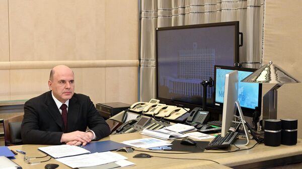 LIVE: Мишустин проводит заседание правительства по видеосвязи