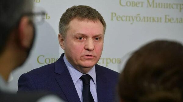 Министр экономики Белоруссии Александр Червяков