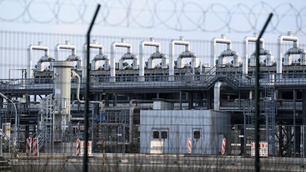Газовое хранилище компании Astora в Редене, Германия