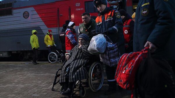 Беженцы из Донецкой и Луганской  республик
