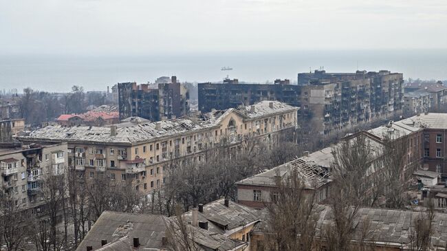 Центр Мариуполя