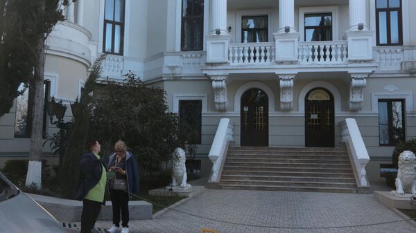 Дом в Ялтинском районе Крыма, в котором находится квартира президента Украины Владимира Зеленского
